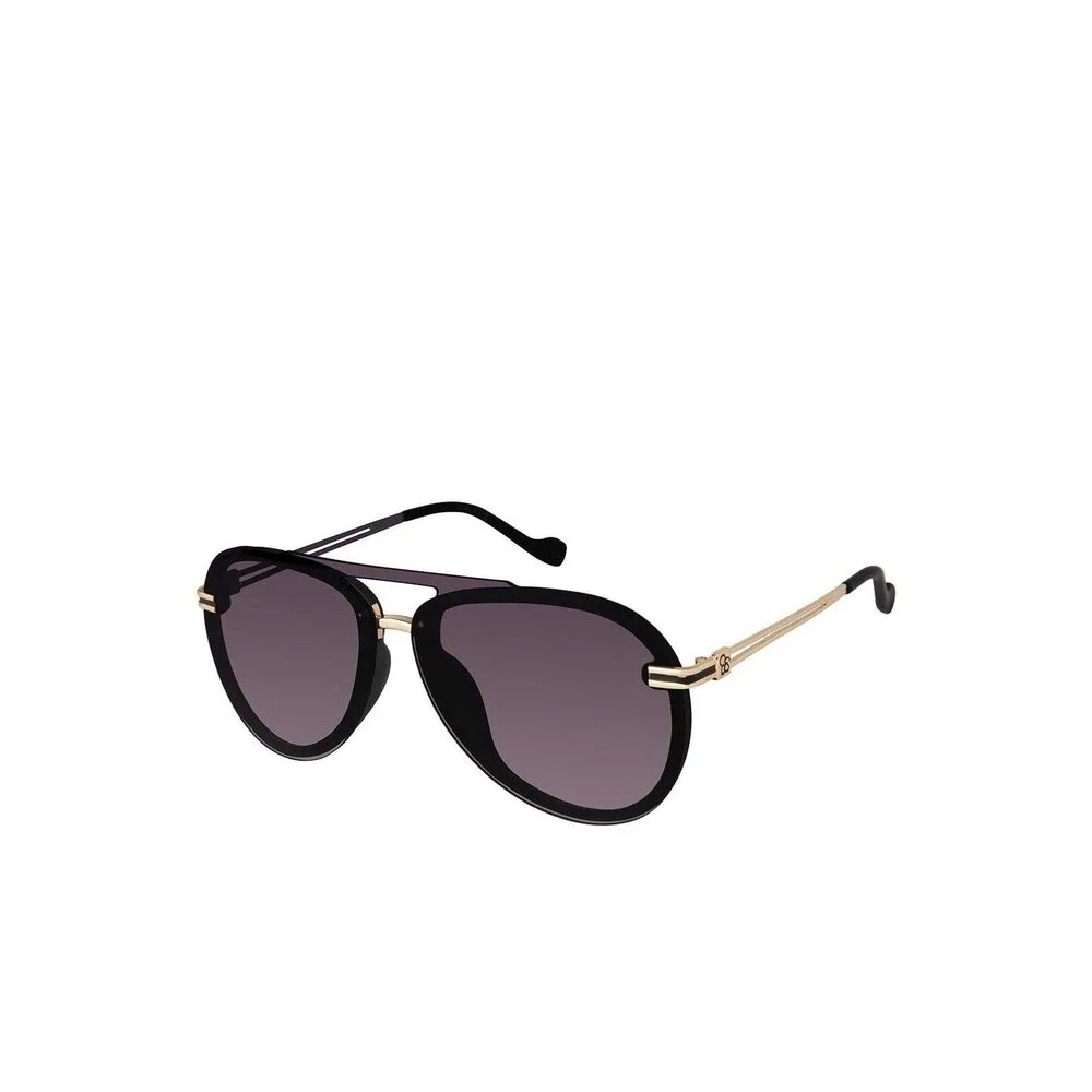 Jessica Simpson Aviator Black & Gold Sunglasses J6195 Glam Chic Rocker Outdoors